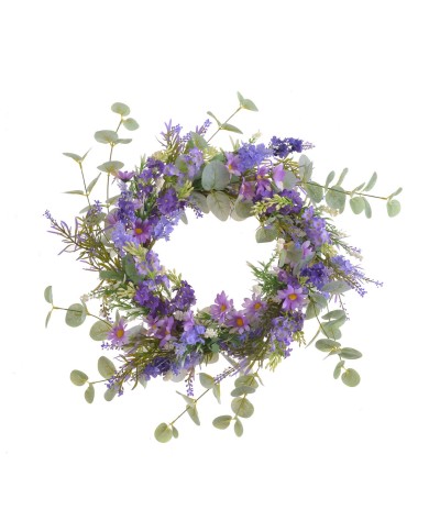 Wianek z lawenda..38cm..8-1 pcs......PURPLE