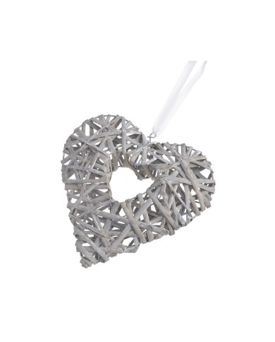 Serce 25 cm zawieszka - wyrób wikliniarski