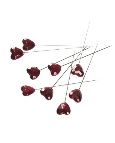 Szpilka serduszko_L7,7cm_pvc 12x8x1,5cm_216-36box