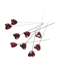 Szpilka serduszko_L7,7cm_pvc 12x8x1,5cm_216-36box