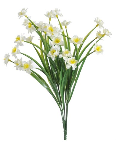 Bukiet kwiatkow wiosennych_40cm_384-96pcs_.01 WHITE