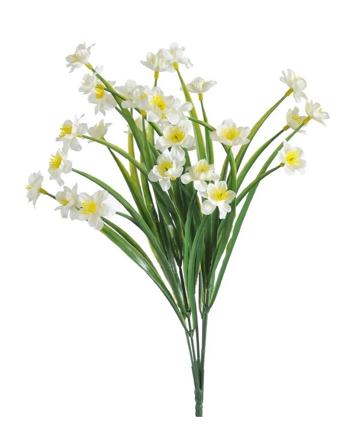 Bukiet kwiatkow wiosennych_40cm_384-96pcs_.01 WHITE