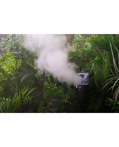 Wytwornica mgły i baniek mydlanych (bąbelkownica)..34,4cm x 19,3cm x 23,1cm..4-1 pcs......Black z pilotem