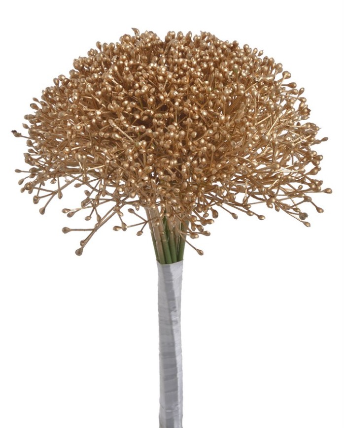 Sztuczna roślina 12szt/pęczek..27cm... GOLD