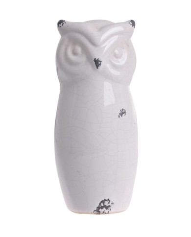 Sowa 17,5cmH....32-4 pcs......WHITE