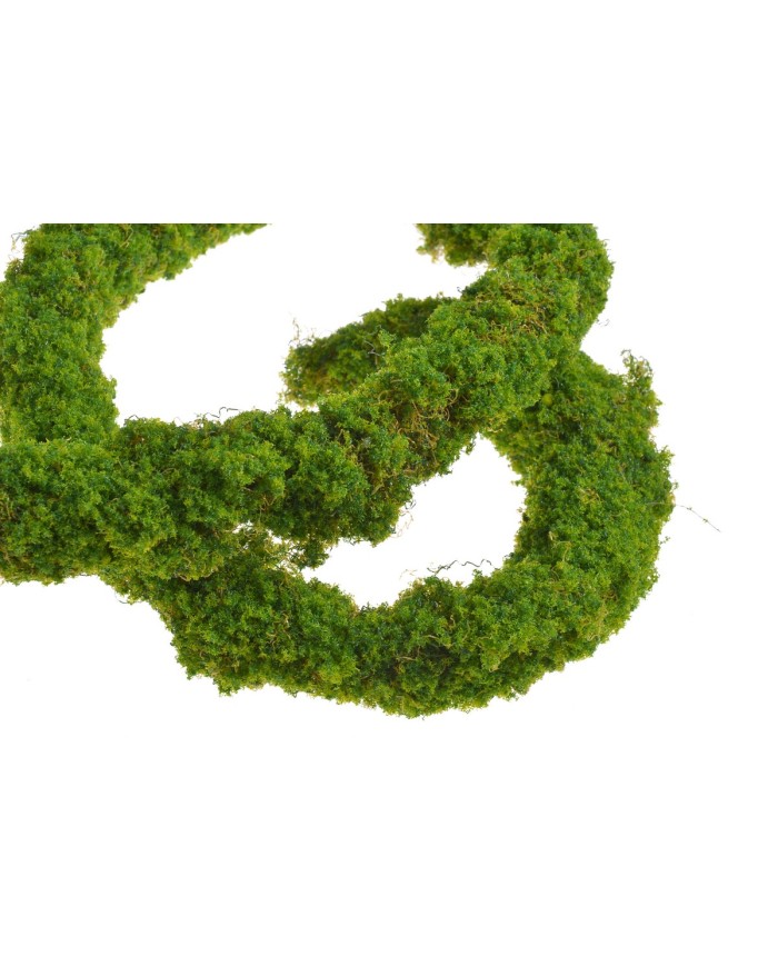 Omszała girlanda 120cm 2szt-pacz..126cmL x 4cmW x 4cmH..1-40 bags..2 pcs-bag....GREEN