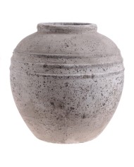 Osłonka serce 23,5x23,5xH8,5cm - cement...SDP2306 GREY