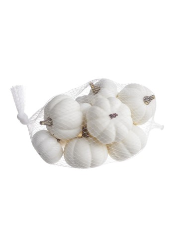 Dynie 12szt-pacz..5,5-7cmØ, 5-7cmH..48-6 bags..12 pcs-bag....WHITE