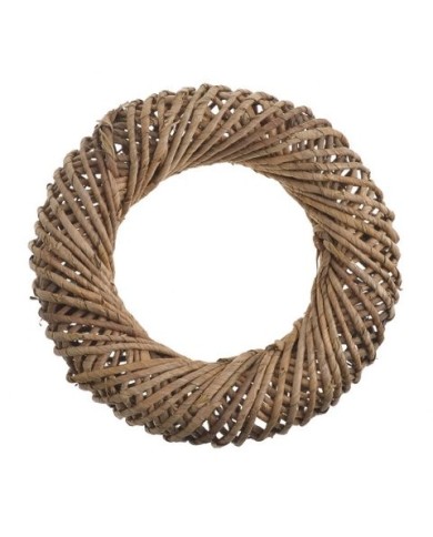 Wianek wyplatany naturalny 43cm