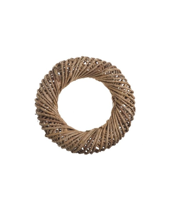Wianek wyplatany naturalny 43cm