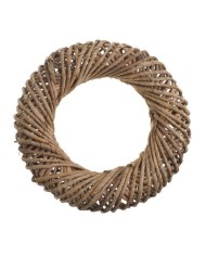 Wianek wyplatany naturalny 43cm