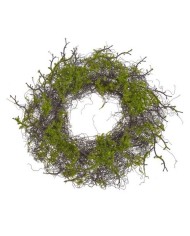 Wianek z szyszkami 27cm ....96-24 pcs......CYAN