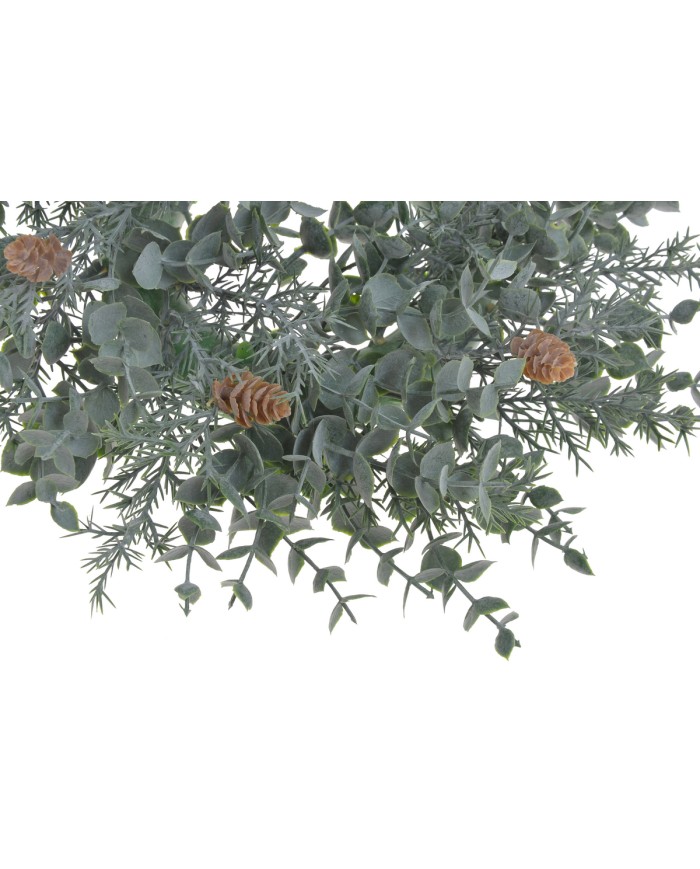 Wianek z szyszkami 27cm ....96-24 pcs......CYAN