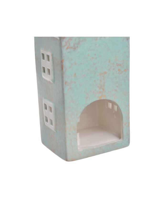 Domek ceramiczny...17,5cmH....LT.BLUE
