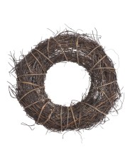 Wianek wyplatany naturalny 33cm Natural