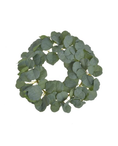 Wianek eukaliptus populus 35cm  ....48-12 pcs......L-20 GREEN