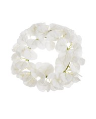 Wianek eukaliptus populus 35cm ....48-12 pcs......L-18 CREAM