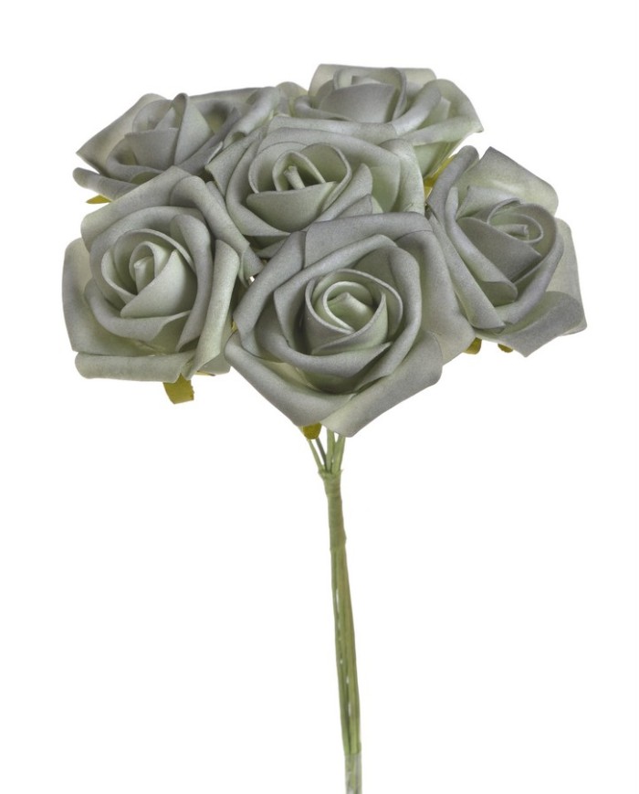 Bukiet różyczek x6 24 cm - sztuczna roślina