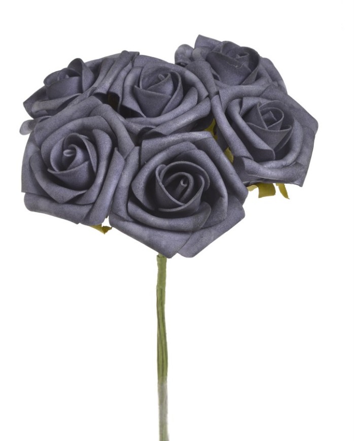 Bukiet różyczek x6 24 cm - sztuczna roślina