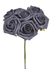 Bukiet różyczek x6 24 cm - sztuczna roślina