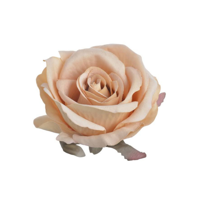 Róża welwetowa główka 6szt/paczka..9cm