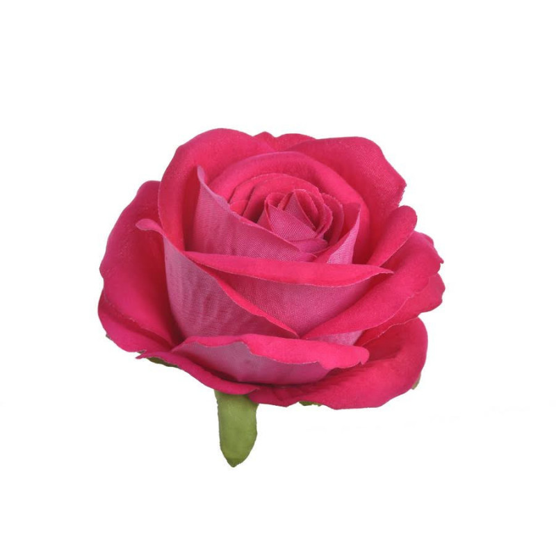 Róża welwetowa główka 6szt/paczka..9cm