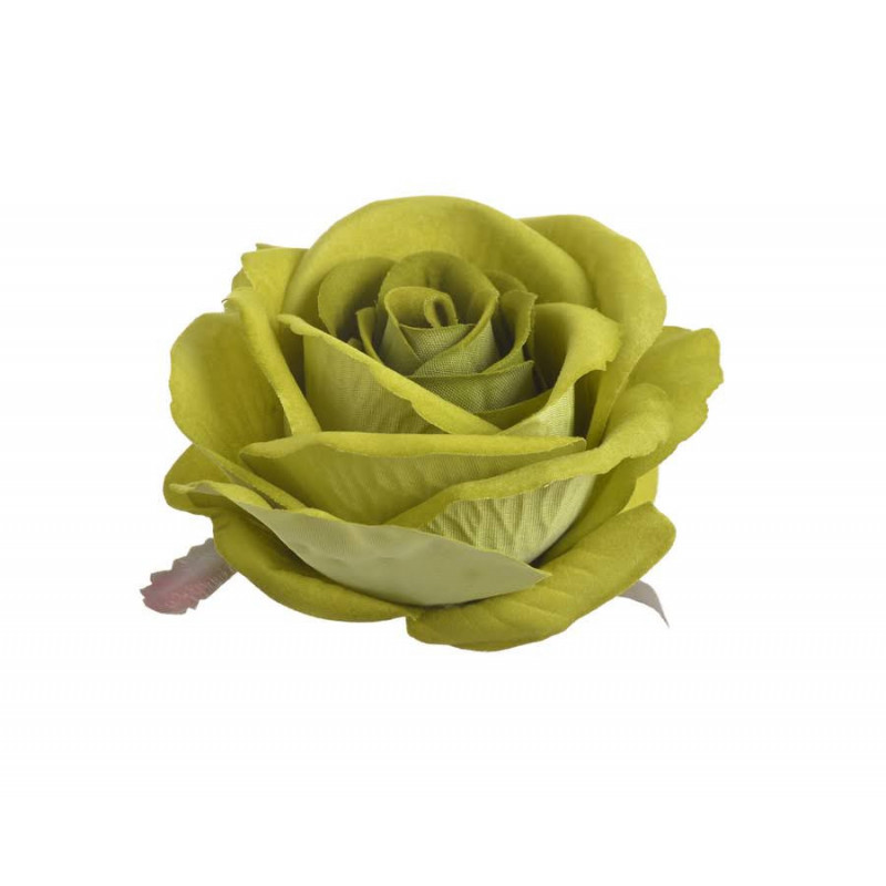 Róża welwetowa główka 6szt/paczka..9cm