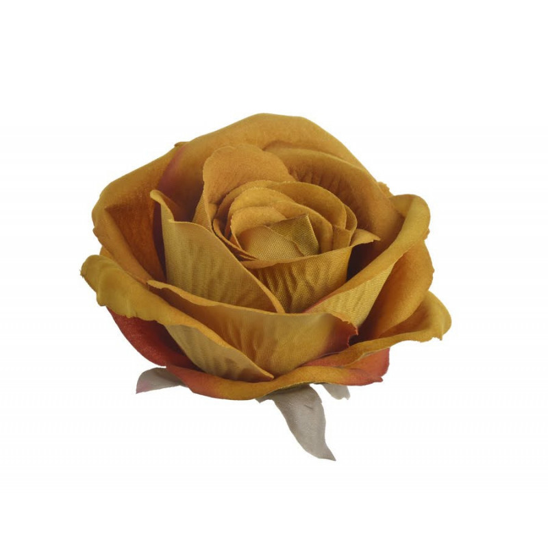 Róża welwetowa główka 6szt/paczka..9cm