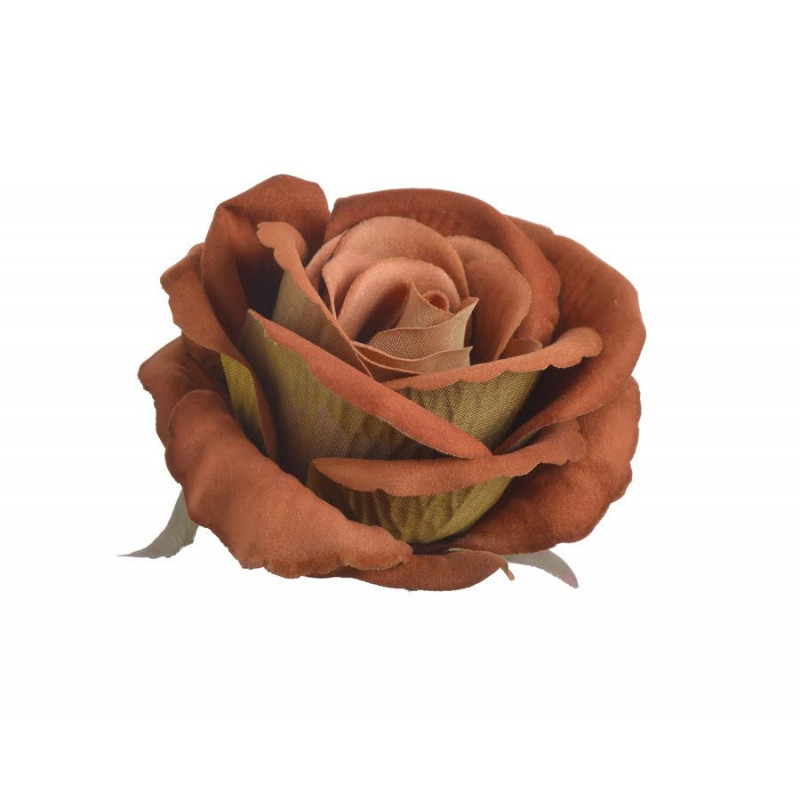 Róża welwetowa główka 6szt/paczka..9cm