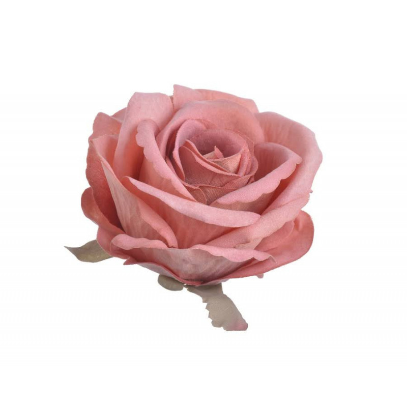 Róża welwetowa główka 6szt/paczka..9cm