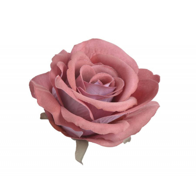 Róża welwetowa główka 6szt/paczka..9cm