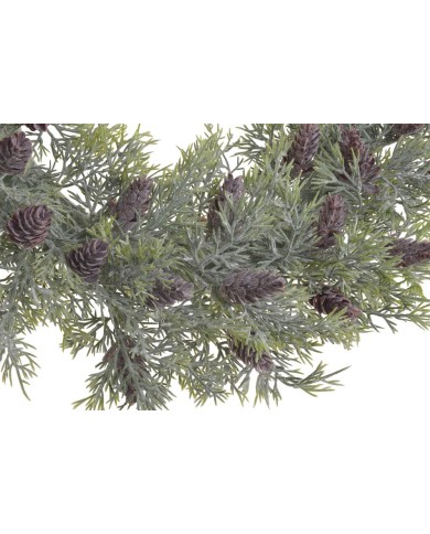 Wianek z szyszkami 47cm....16-4 pcs......02 BROWN