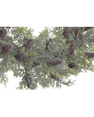 Wianek z szyszkami 47cm....16-4 pcs......02 BROWN