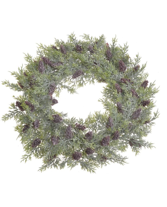 Wianek z szyszkami 47cm....16-4 pcs......02 BROWN