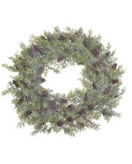 Wianek z szyszkami 47cm....16-4 pcs......02 BROWN