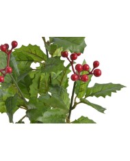 Ostrokrzew gałązka 57cm....168-24 pcs......RED