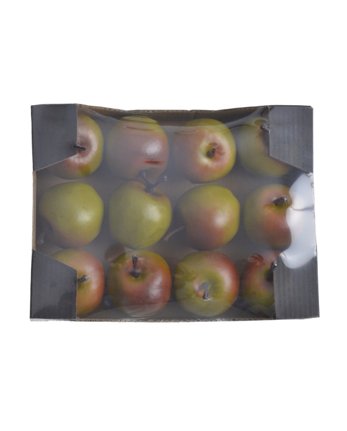 Jabłko 5,5cm 12szt-pacz. -sztucz.owoc...BN RED GREEN