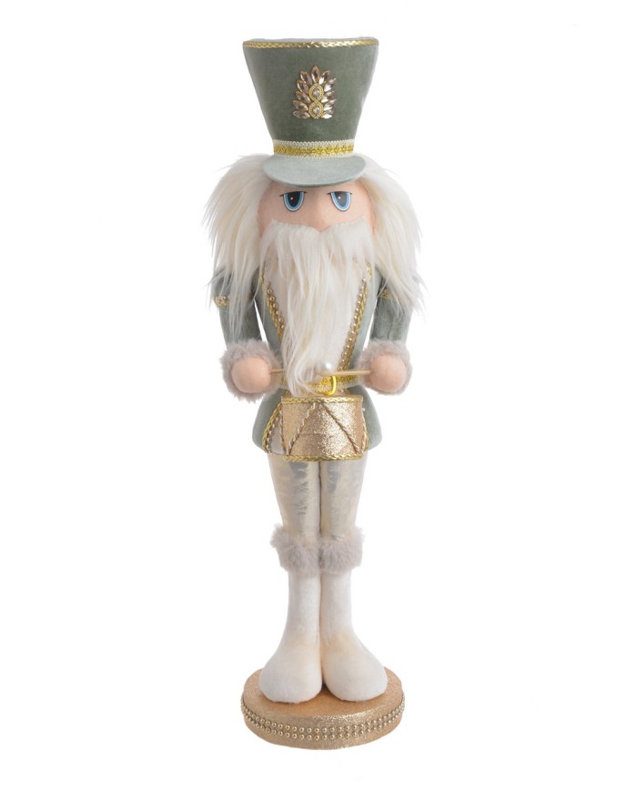 Żołnierzyk 61cm, art. dekoracyjny..17cmLx16cmWx61cmH..4-4 pcs......CREAM-GREY