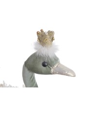 Łabędź 50cm, art. dekoracyjny..40cmLx21cmWx50cmH..4-2 pcs......GREEN