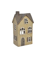 Domek ceramiczny..19cmH..24-1 pcs......TURQUOISE