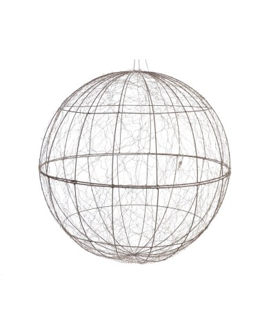 Kula ledowa 70cm, 26V -6W, IP44 , kabel 5m, timer ....CREAM WARM WHITE