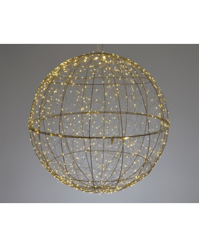 Kula ledowa 70cm, 26V -6W, IP44 , kabel 5m, timer ....CREAM WARM WHITE