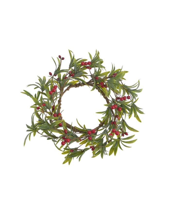 Wianuszek z głogiem..28cm..60-6 pcs......GREEN-RED