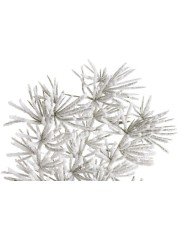 Gałązka iglasta ośnieżona..52cm..240-24 pcs......GREEN-WHITE