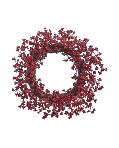 Wianek z głogiem..55cm..6-1 pcs......RED