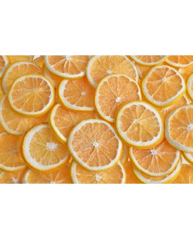 ORANGE SLICED YELLOW - 200G..4-6cm..50-50 bags..200 g-bag....YELLOW