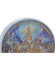 Świąteczne miasto LED ..22cm⌀......MULTICOLOR