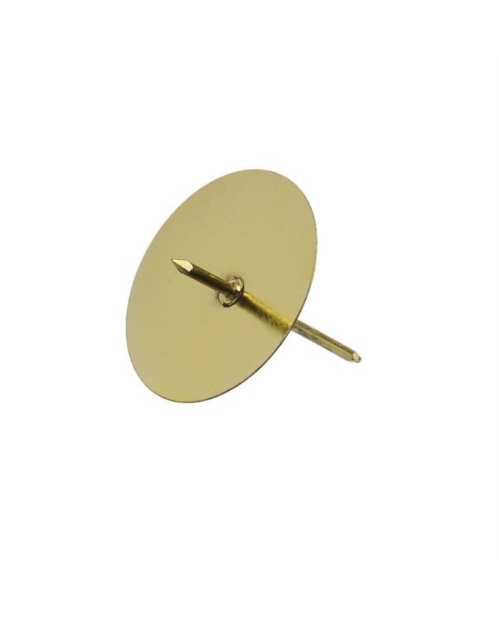 Podstawka pod świecę 4cm SHINY GOLD (48szt)....24-24 bags..48 pcs-bag....SHINY GOLD