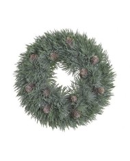 Wianek z szyszkami..34cm....GREEN