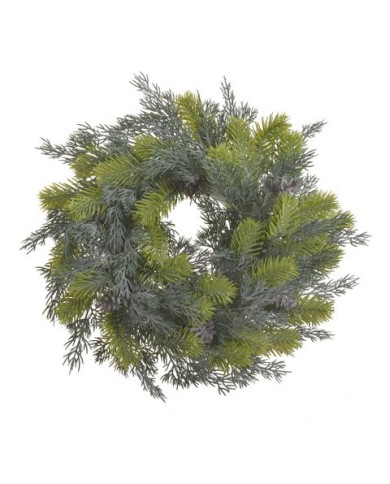 Wianek z szyszkami 32cm.....GREEN